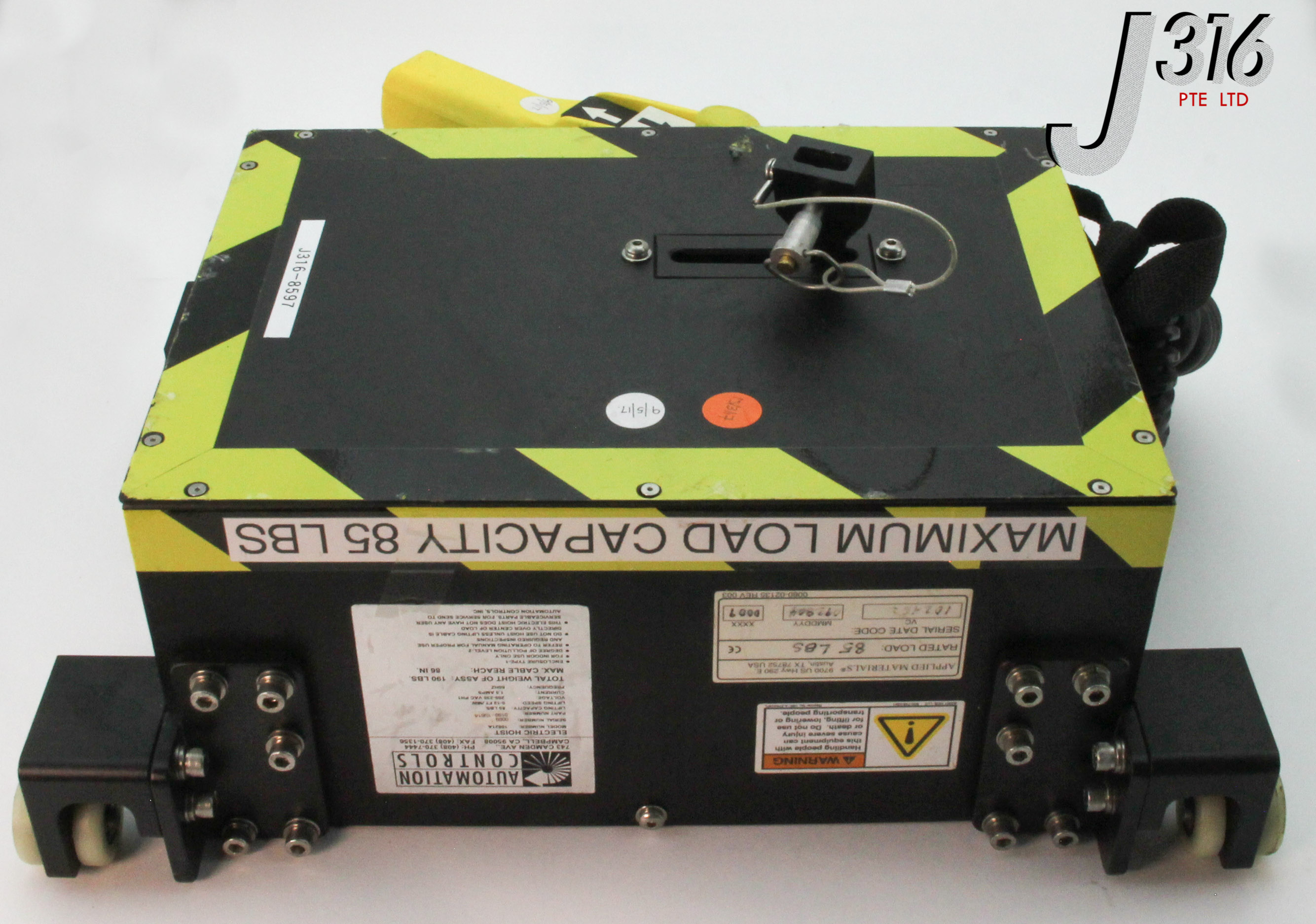 8597 AUTOMATION CTRLS ELE HOIST AMAT PN:0190-15614 10821A | eBay